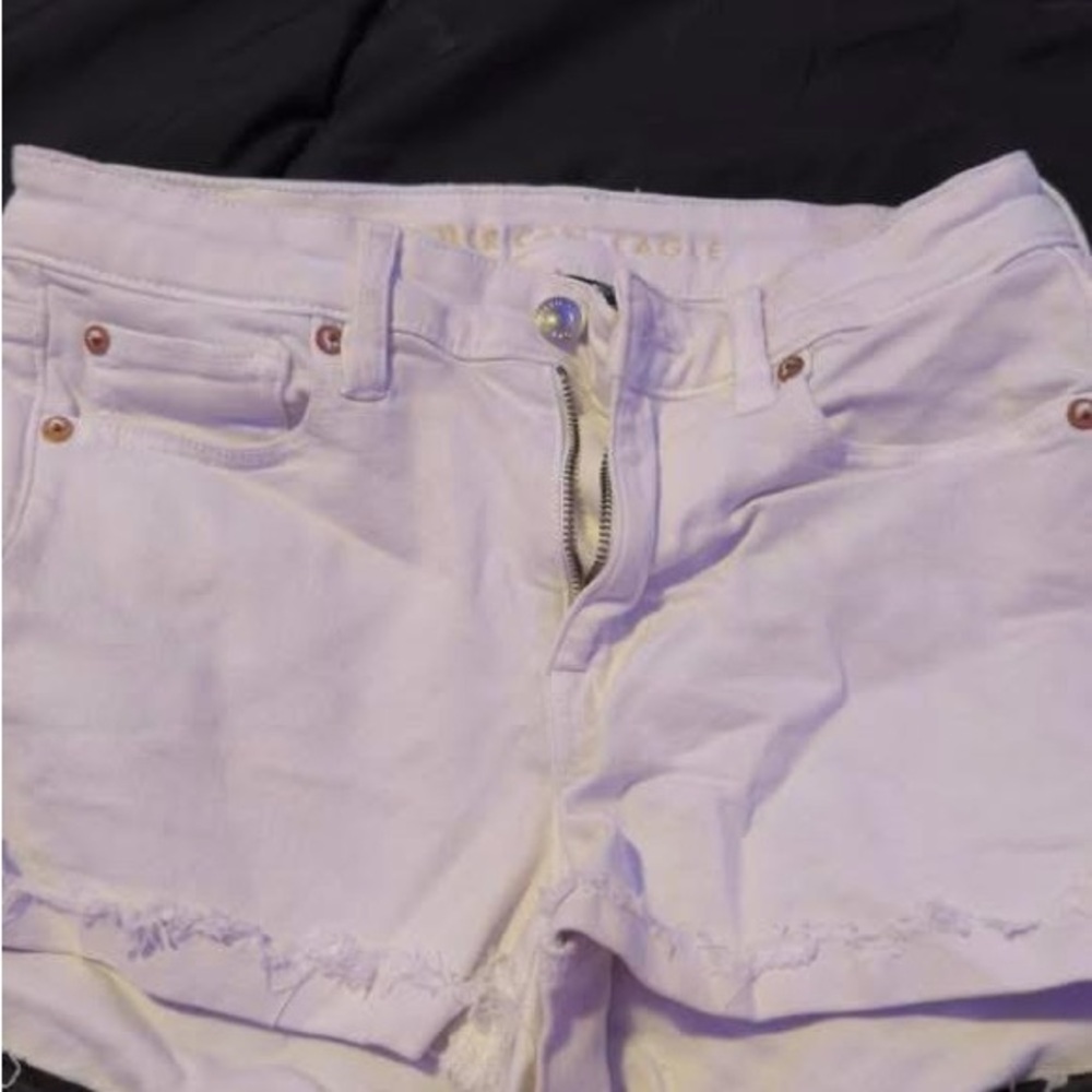 American Eagle Outfitters Light Denim Jean Shorts